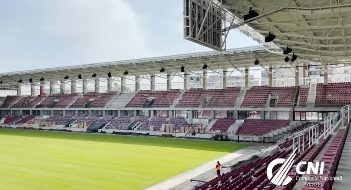 Imagini stadion Rapid - 30 iulie 2021 / FOTO: Facebook @companianationaladeinvestitiisa