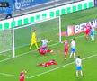 CSU Craiova - UTA, fault Bancu / FOTO: Captură TV @Digi Sport 1