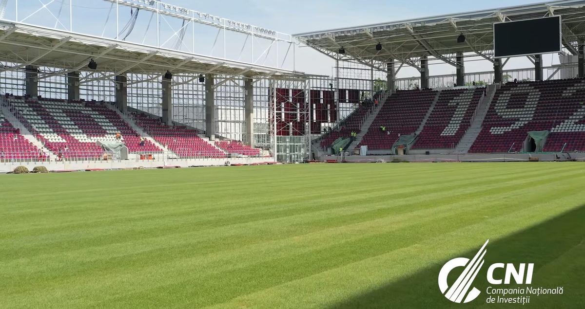 Imagini stadion Rapid - 30 iulie 2021 / FOTO: Facebook @companianationaladeinvestitiisa