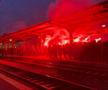 Imagini cu fanii înainte de Rapid - Petrolul