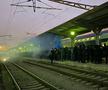 Imagini cu fanii înainte de Rapid - Petrolul