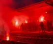Imagini cu fanii înainte de Rapid - Petrolul