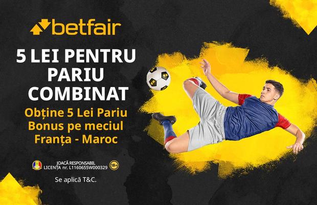 Franța - Maroc: Se clintește campioana en-titre în fața miracolului marocan? Cum poți obține un pariu gratuit de 5 lei pentru a doua semifinală de la Mondial