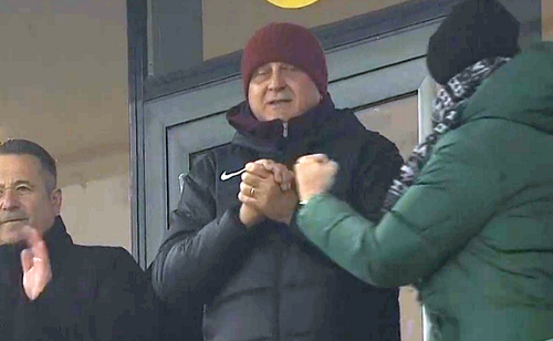 Rapid - Petrolul | Dan Șucu, acționarul giuleștenilor, a trăit la intensitate maximă deschiderea scorului de pe Arena Națională.