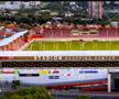Stadionul grupării FK Vozdovac, din Serbia, are caracteristici unice. Găzduiește la parter un veritabil mall. Acolo s-a jucat, miercuri, meciul Steaua Roșie Belgrad U19 - Manchester City U19, scor 2-2, din UEFA Youth League.