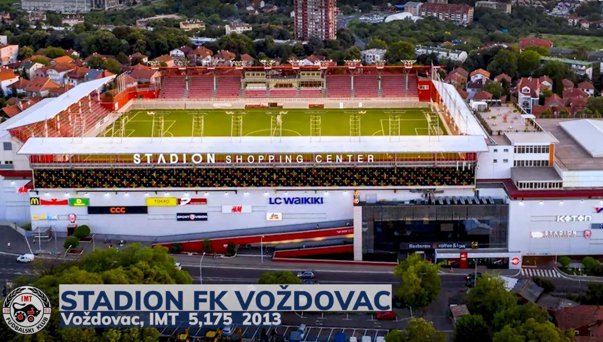 Mall la parter, stadion la etaj! Imagini senzaționale cu stadionul care poate găzdui meciuri din Liga Campionilor
