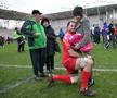 Dinamo a câștigat Cupa României la Rugby, după ce a învins-o în finală pe CSM Știința Baia Mare cu scorul de 29-24. La finalul partidei, a avut loc un moment emoționant: o cerere în căsătorie.