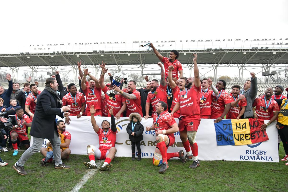 Dinamo - Baia Mare, finala Cupei la rugby, ca un film de Tarantino! » Lupte dure, nasuri sparte și cereri în căsătorie