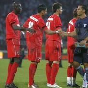Imagine din celebrul Dinamo - Lazio 1-3, în care Vali Năstase a fost titular / FOTO: Arhivă GSP