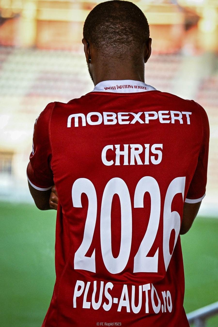 Christopher Braun și-a prelungit contractul cu Rapid Rapid, a doua mutare în 48 de ore » A semnat pe doi ani cu echipa lui Șumudică: „Vor veni vremuri bune”