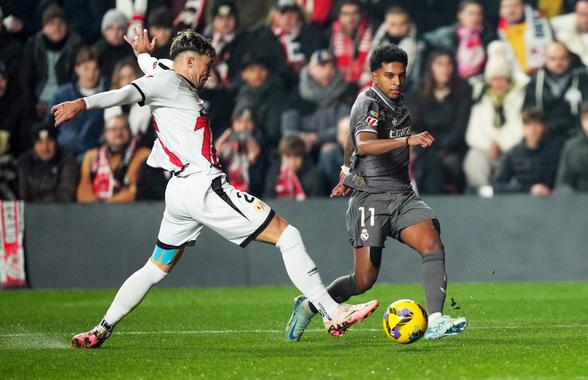Andrei Rațiu, integralist într-un meci fantastic. ȘASE goluri în Rayo Vallecano - Real Madrid + cum s-a descurcat românul