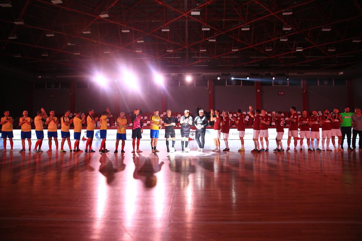 Imagini de la meciul de old boys Rapid - All Stars