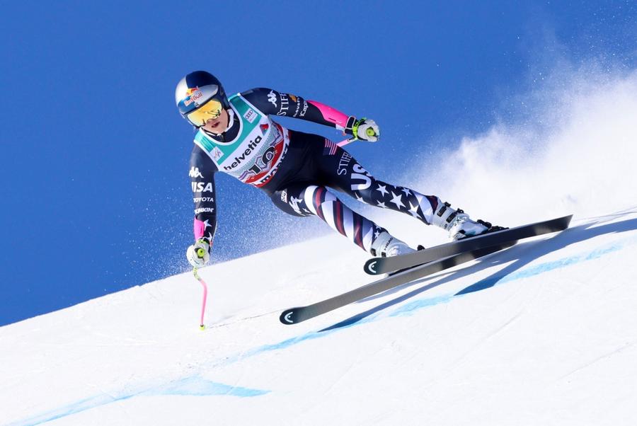 Lindsey Vonn pe pârtie FOTO Imago Images Secretele lui Lindsey Vonn, cea mai în vârstă schioare care a câștigat o etapă de Cupă Mondială