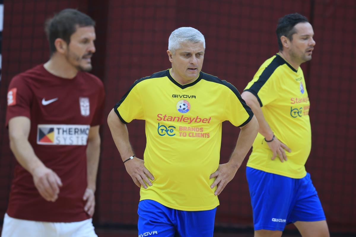 Imagini de la meciul de old boys Rapid - All Stars