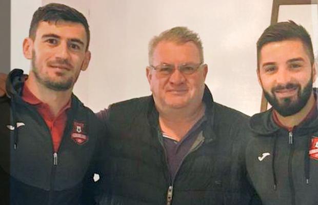 FOTO OFICIAL Hermannstadt, dimineață agitată pe piața transferurilor! Adrian Bălan și Alin Dobrosavlevici au semnat cu echipa lui Miriuță