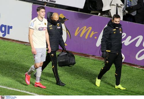 Ionuț Nedelcearu, suspect de fractură! S-a accidentat în Aris - AEK Atena 0-1