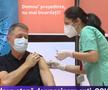 Glume în serie pe net, după ce Iohannis și-a arătat mușchii când a fost vaccinat împotriva coronavirusului