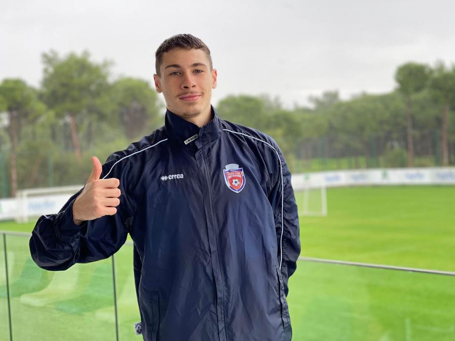 Bogdan Racovițan a jucat un singur sezon la Botoșani. Foto: GSP Înainte de România – Kosovo, Bogdan Racovițan face confesiuni emoționante din sala de recuperare: „Am izbucnit în plâns când am auzit diagnosticul” » Mesajul primit de la Mircea Lucescu