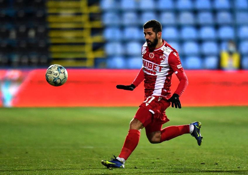 Alin Buleica (30 de ani, extremă dreapta) a oferit o pasă decisivă în amicalul Farul - Dinamo 2-2 și va rămâne sub comanda lui Flavius Stoican.