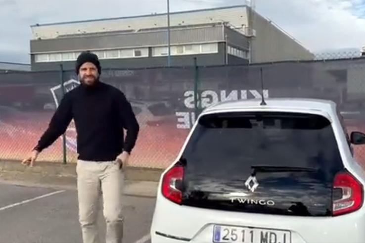 Gerard Pique și-a luat Renault Twingo