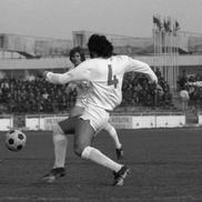 Florea Dumitrache, într-un meci contra Iranului (1970). Foto: Arhiva GSP