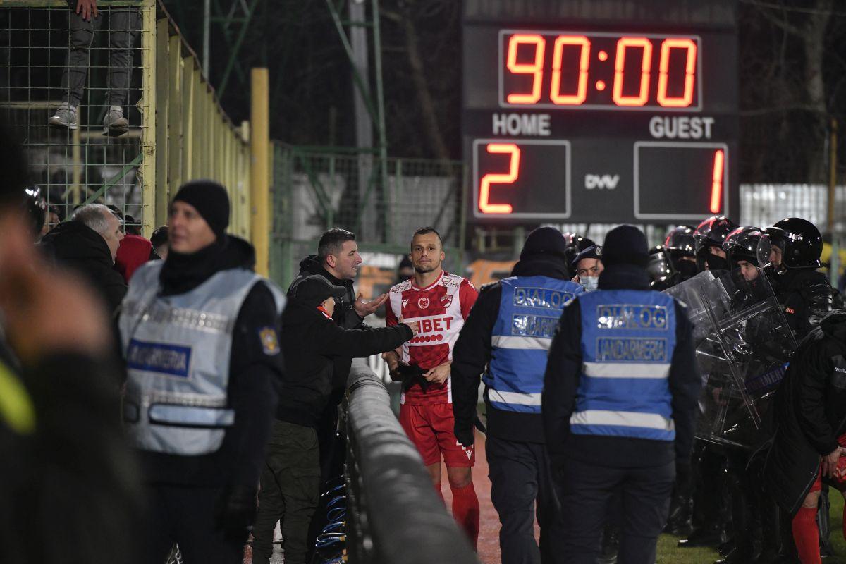 Sorescu, dezbrăcat la Mioveni - Dinamo
