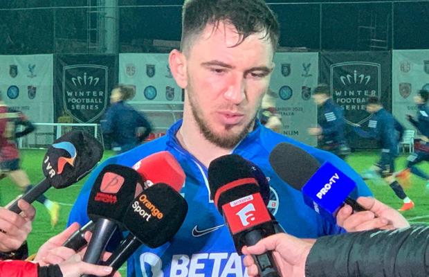 Sorescu a explicat pe ce post ar vrea să joace la FCSB și de ce a vrut să se lase de fotbal: „Trebuia să mă împrumut ca să-mi scot iubita la un suc”