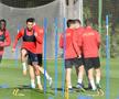 Baba Alhassan, Alexandru Băluță / Antrenament FCSB în Antalya - 15 ianuarie 2024 (foto: Cristi Preda/GSP)