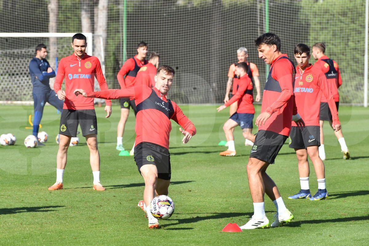 Zâmbete și voie-bună la FCSB: 3 detalii remarcate de GSP la antrenamentul de azi, din Antalya