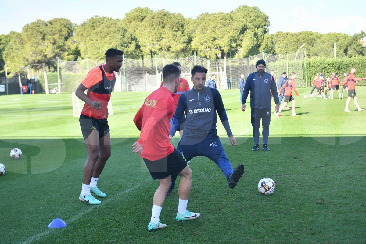 Zâmbete și voie-bună la FCSB: 3 detalii remarcate de GSP la antrenamentul de azi, din Antalya