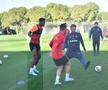 Ngezana, Charalambous / Antrenament FCSB în Antalya - 15 ianuarie 2024 (foto: Cristi Preda/GSP)