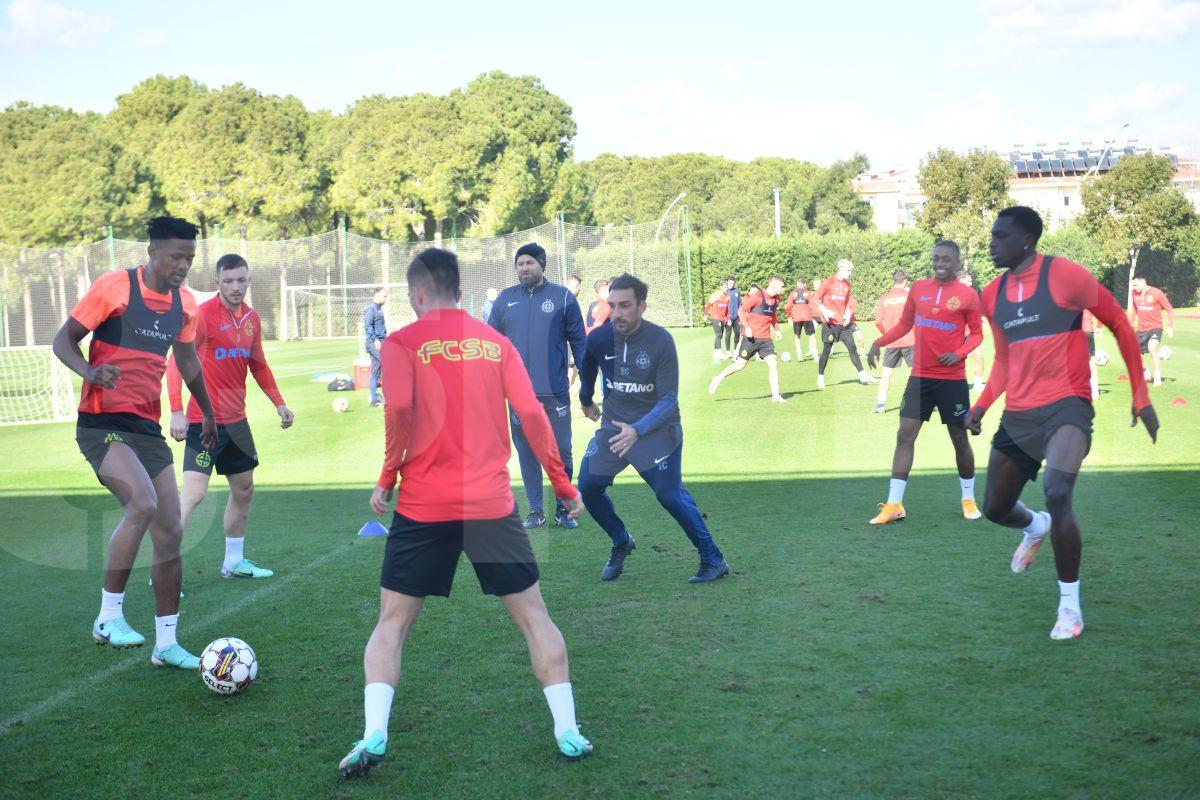 Zâmbete și voie-bună la FCSB: 3 detalii remarcate de GSP la antrenamentul de azi, din Antalya
