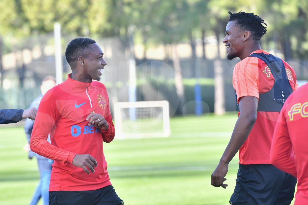 Zâmbete și voie-bună la FCSB: 3 detalii remarcate de GSP la antrenamentul de azi, din Antalya