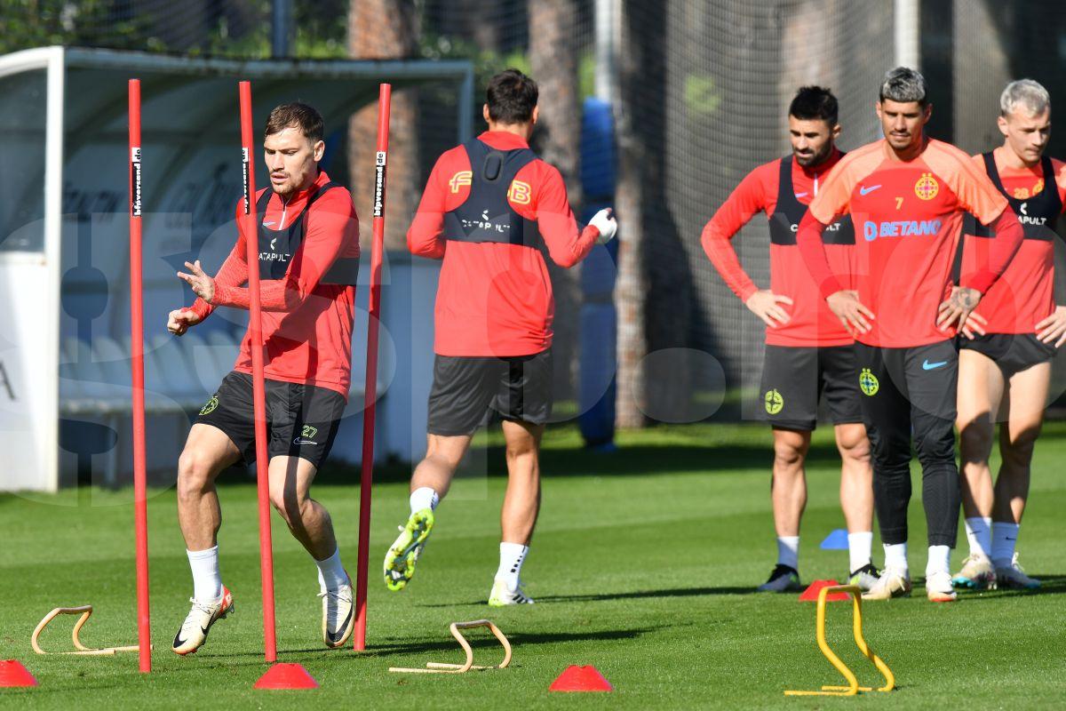 Zâmbete și voie-bună la FCSB: 3 detalii remarcate de GSP la antrenamentul de azi, din Antalya