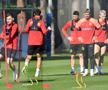 Darius Olaru, Vali Crețu, Florinel Coman, Alexandru Pantea / Antrenament FCSB în Antalya - 15 ianuarie 2024 (foto: Cristi Preda/GSP)