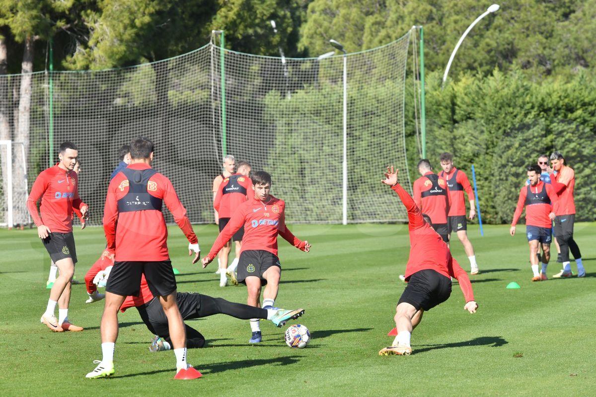 Zâmbete și voie-bună la FCSB: 3 detalii remarcate de GSP la antrenamentul de azi, din Antalya
