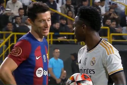 Robert Lewandowski și Vinicius
FOTO: As.com