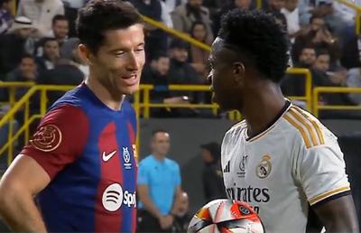 Lewandowski a vrut să-l enerveze pe Vinicius, dar nu i-a ieșit » Întrebarea pe care i-a tot repetat-o și răspunsul brazilianului