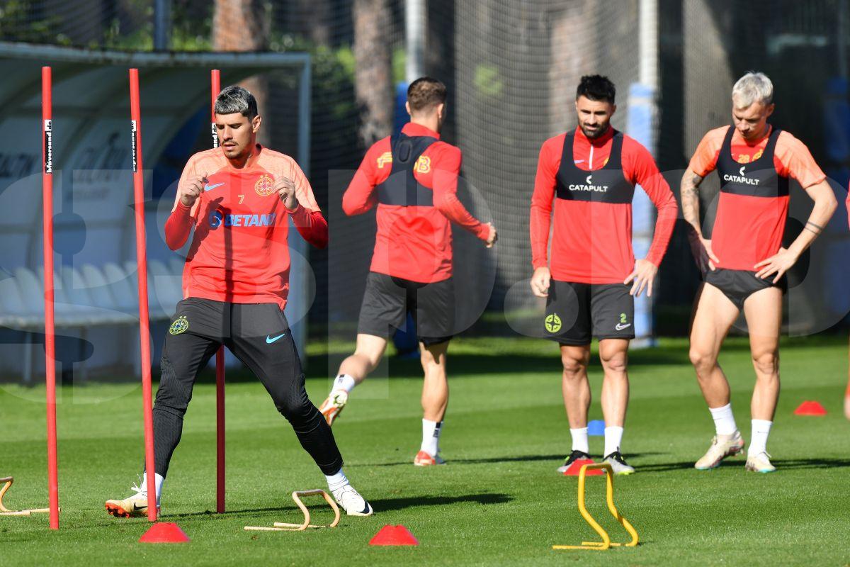 Zâmbete și voie-bună la FCSB: 3 detalii remarcate de GSP la antrenamentul de azi, din Antalya