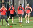 Florinel Coman, Darius Olaru, Vali Crețu, Alexandru Pantea / Antrenament FCSB în Antalya - 15 ianuarie 2024 (foto: Cristi Preda/GSP)