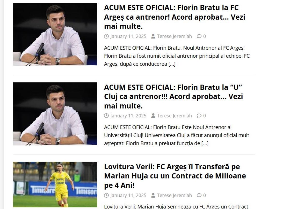Drăgușin la FC Argeș, Olaru la Dinamo, Ianis Hagi la Botoșani sau Mason Mount la Rapid » Tendință alarmantă! Suporteri invadați de BOȚI, sute de transferuri imaginare răspândite pe site-uri „fantomă”