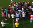 Rapid s-a impus în fața celor de la Shanghai Port, campionii Chinei, cu scorul de 1-0, în ultimul amical al iernii. Nervii au cedat la finalul primei reprize, când fotbaliștii celor două echipe au fost implicați într-un conflict fizic.