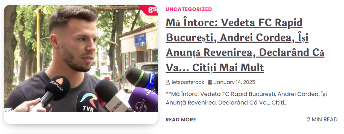 Glosar de știri fake din sport