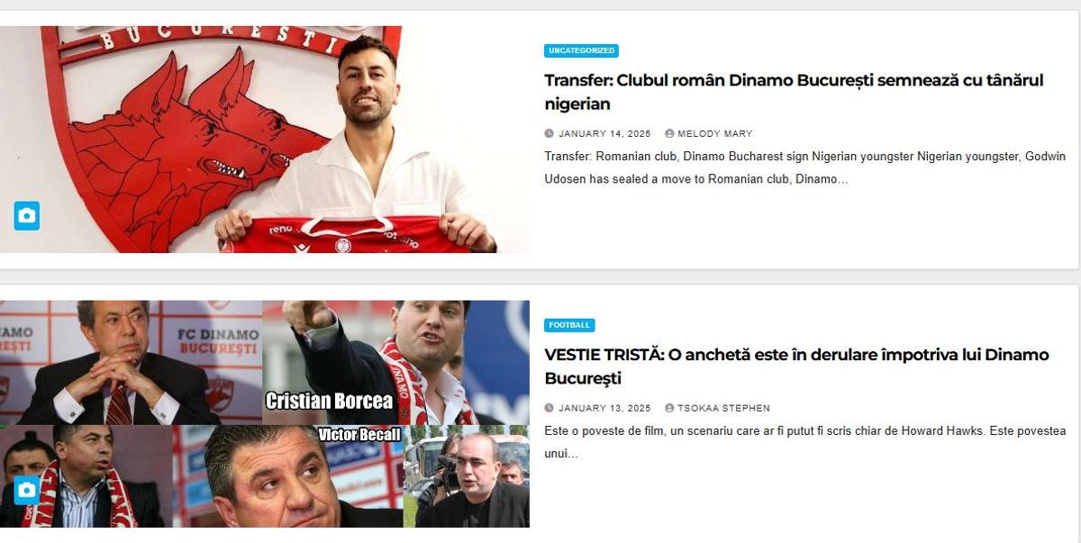Glosar de știri fake din sport
