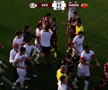 Scandal imens în ultimul amical al Rapidului » Au sărit la bătaie după un fault dur: l-au luat de gât pe un fotbalist giuleștean