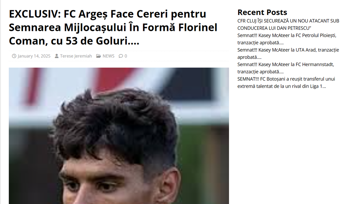 Glosar de știri fake din sport
