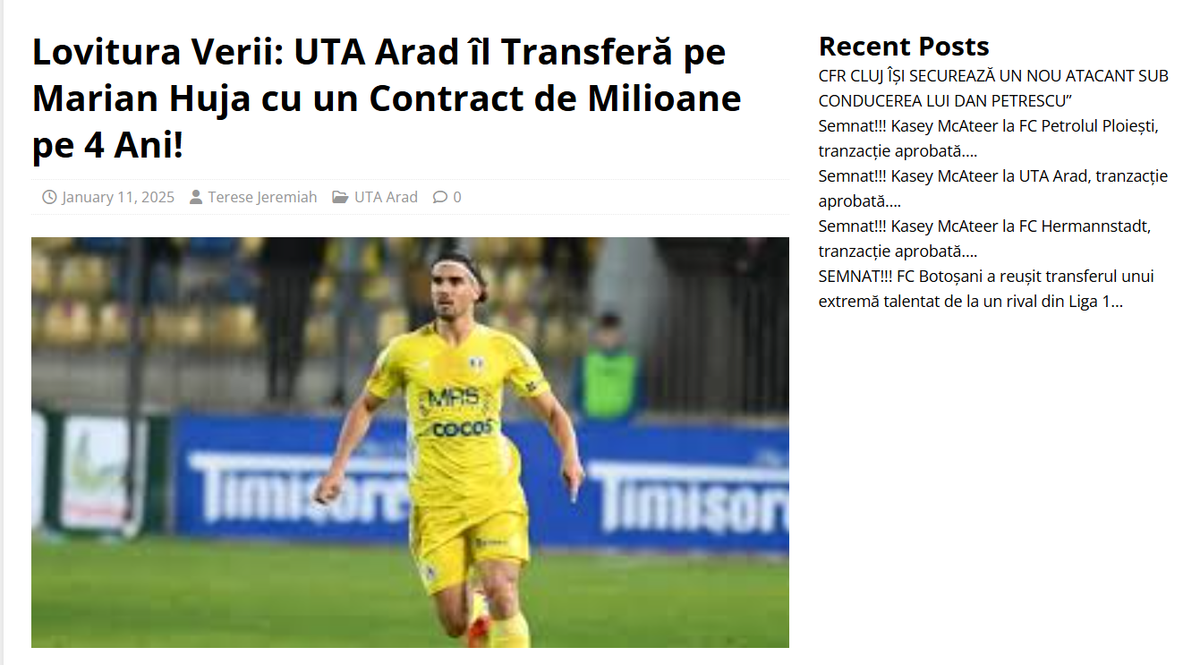 Drăgușin la FC Argeș, Olaru la Dinamo, Ianis Hagi la Botoșani sau Mason Mount la Rapid » Tendință alarmantă! Suporteri invadați de BOȚI, sute de transferuri imaginare răspândite pe site-uri „fantomă”