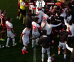 Scandal imens în ultimul amical al Rapidului » Au sărit la bătaie după un fault dur: l-au luat de gât pe un fotbalist giuleștean