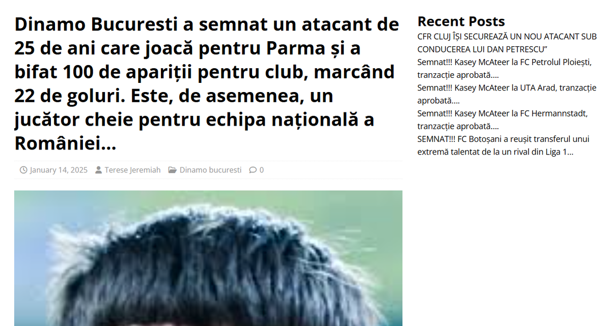 Glosar de știri fake din sport