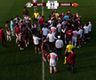 Scandal imens în ultimul amical al Rapidului » Au sărit la bătaie după un fault dur: l-au luat de gât pe un fotbalist giuleștean
